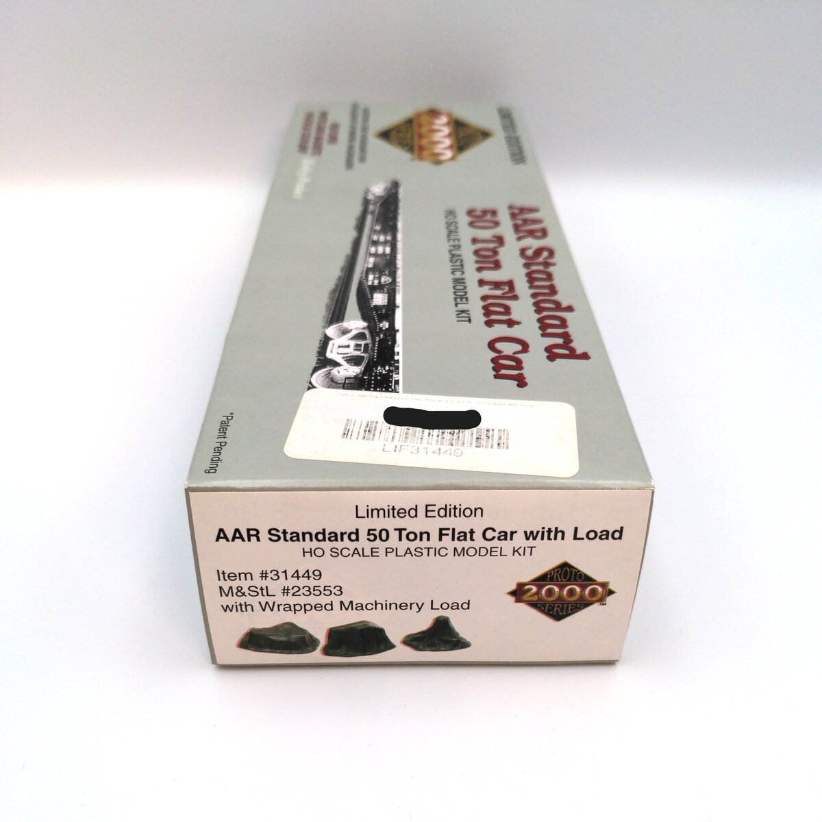 Proto 2000 31449 HO Scale M&StL AAR Standard 50 Ton Flat Car with Load Kit