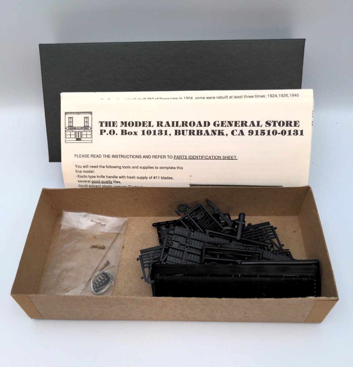 The Model Railroad General Store 100 HOn3 D&RGW Series 5500 Stock Car MRGS Kit