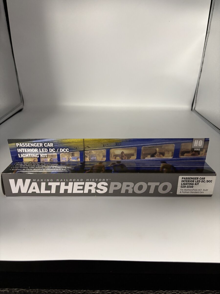 Walthers 920-1060 HO Scale Passenger Car Interior Led DC/DCC Lighting Kit