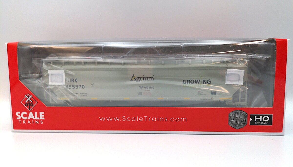 Scale Trains SXT40665 HO Greenbrier 5188cf Covered Hopper FURX #855436