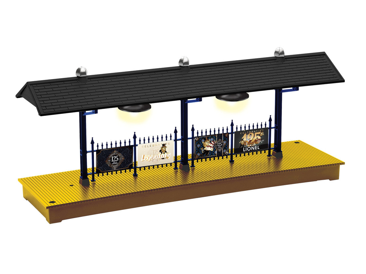 Lionel 2529090 O Assembled Lionel 125 Lighted Station Platform