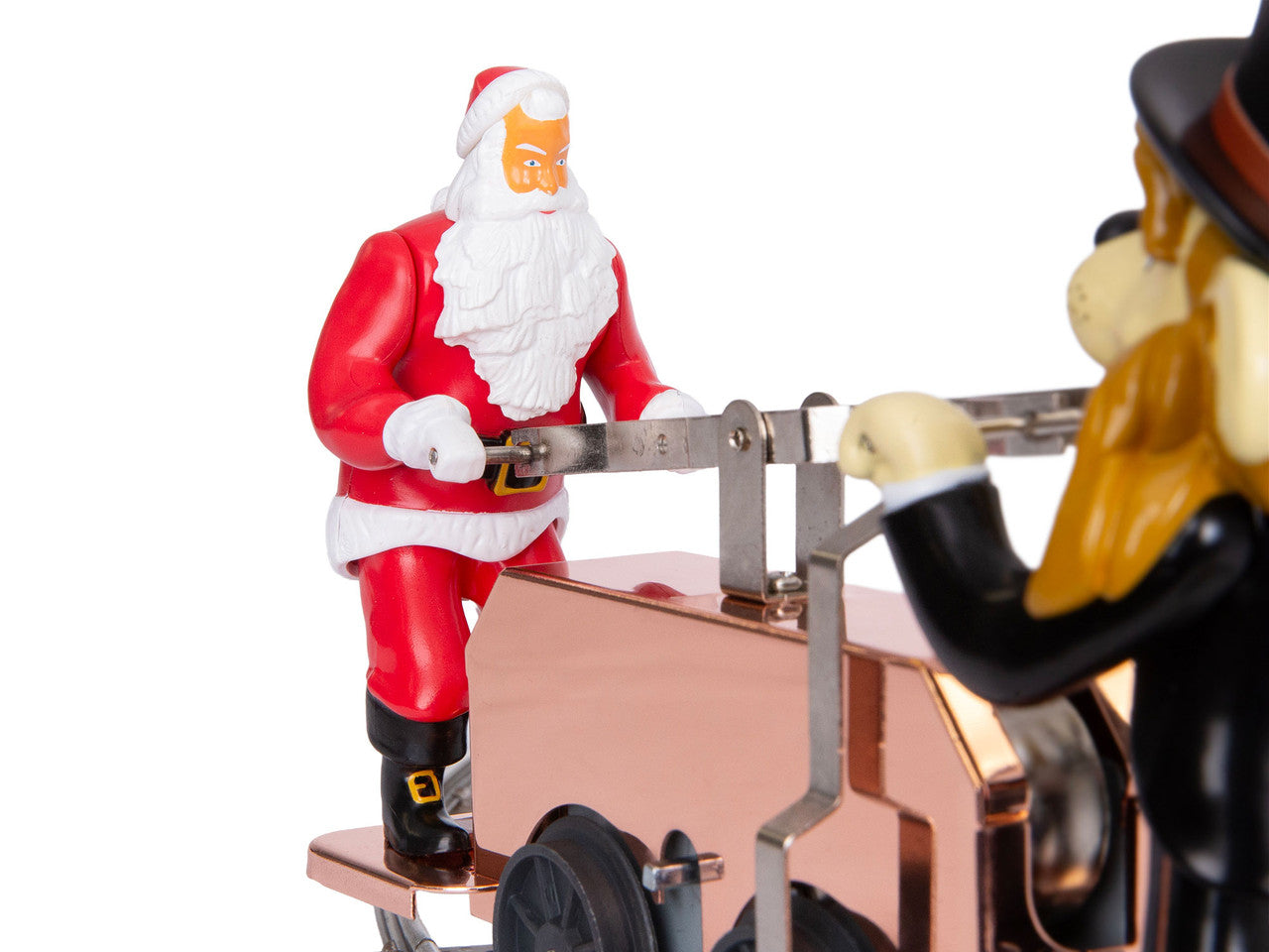 Lionel 2535160 O Lenny/Santa Bronze Handcar
