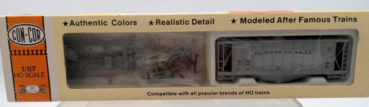 Con-Cor 0001-009702-1 HO Scale Pennsylvania 40Ft Airslide Original Version Kit