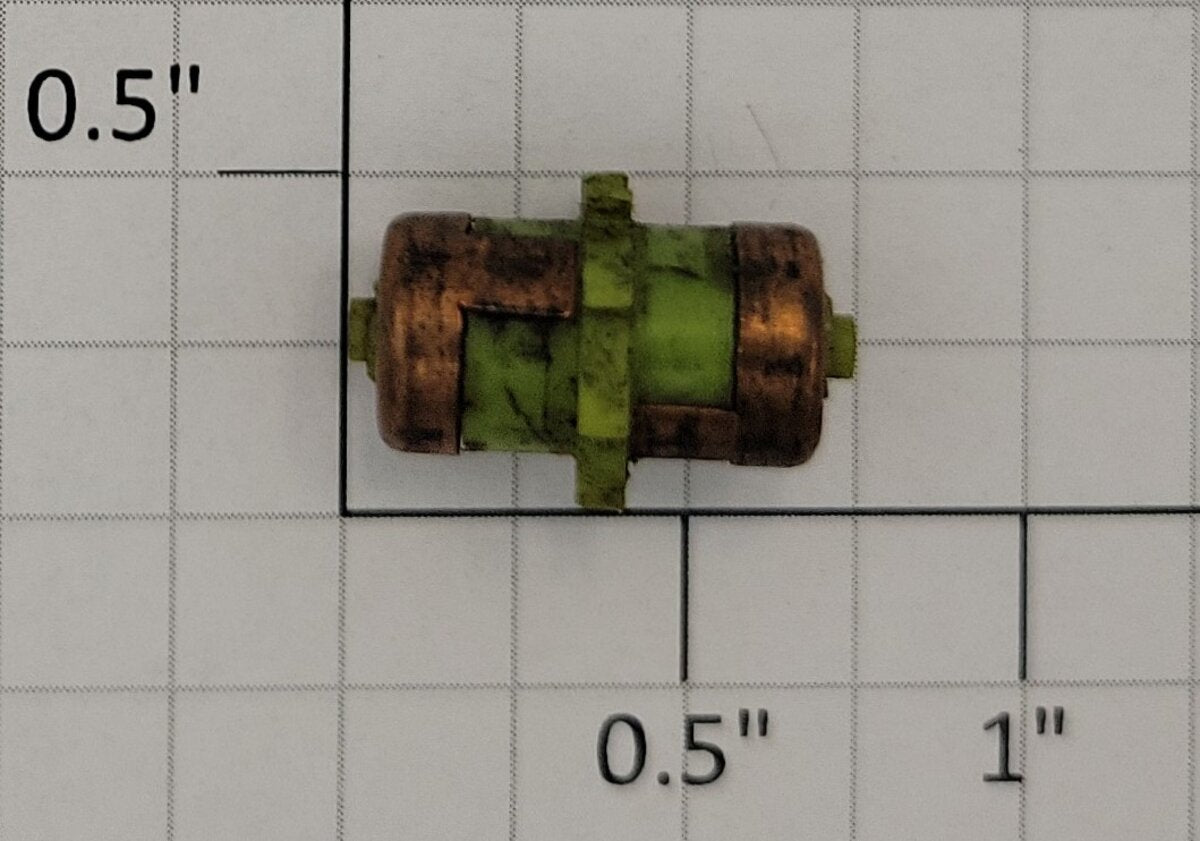 Lionel 259E-1 Lime Green E-Unit Drum with Copper Contacts