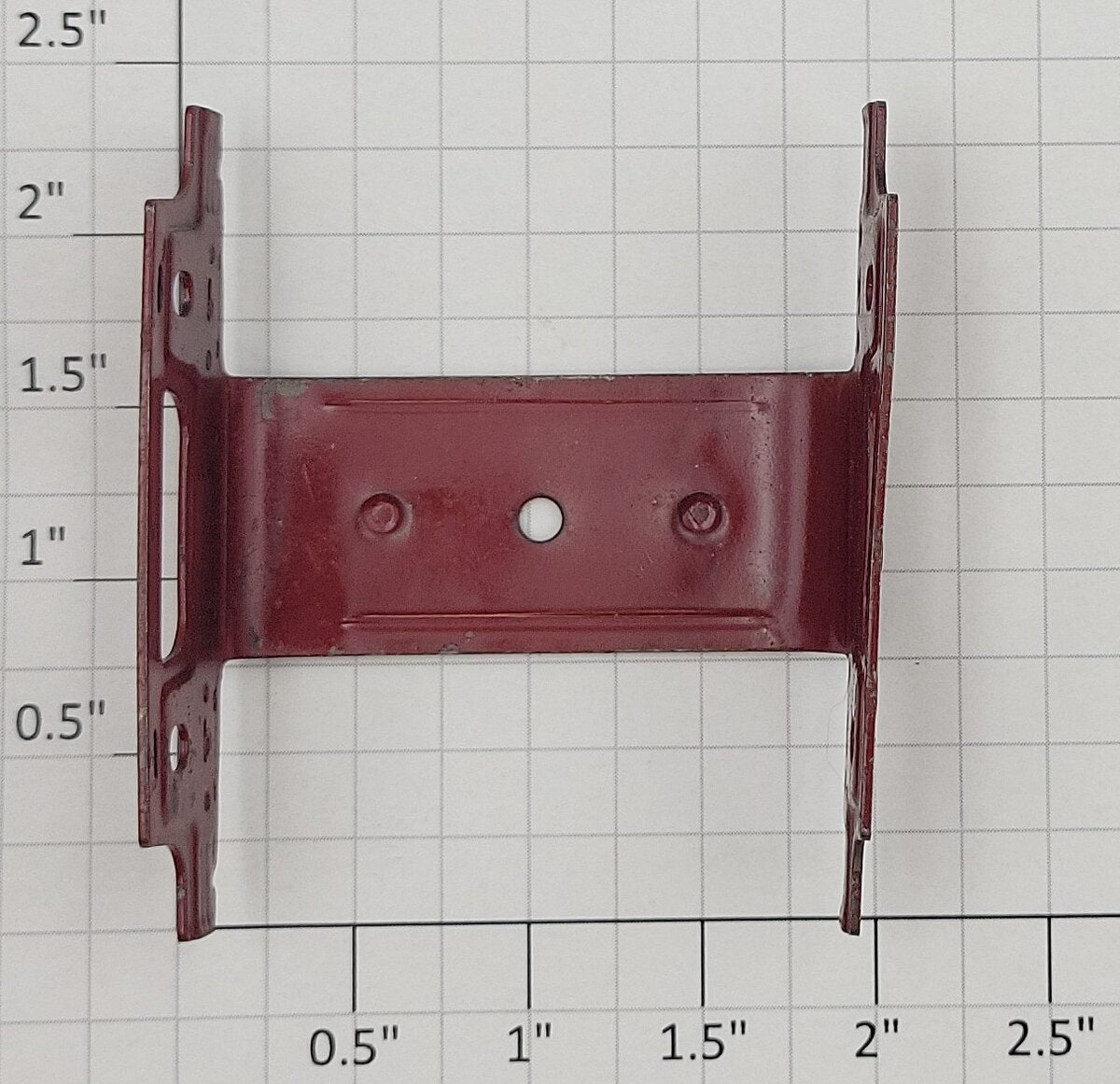Ives 1918-T4 Type IV Red Metal Truck Frame Only