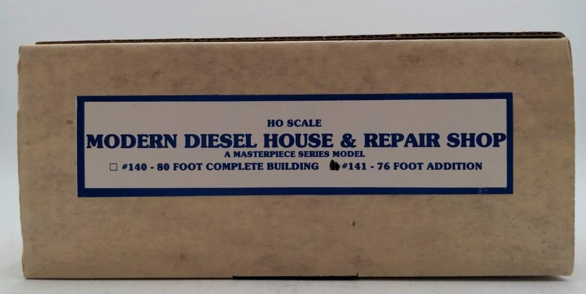 Model Masterpieces 141 HO Modern Diesel House and Repair Shop 76' Addition Kit