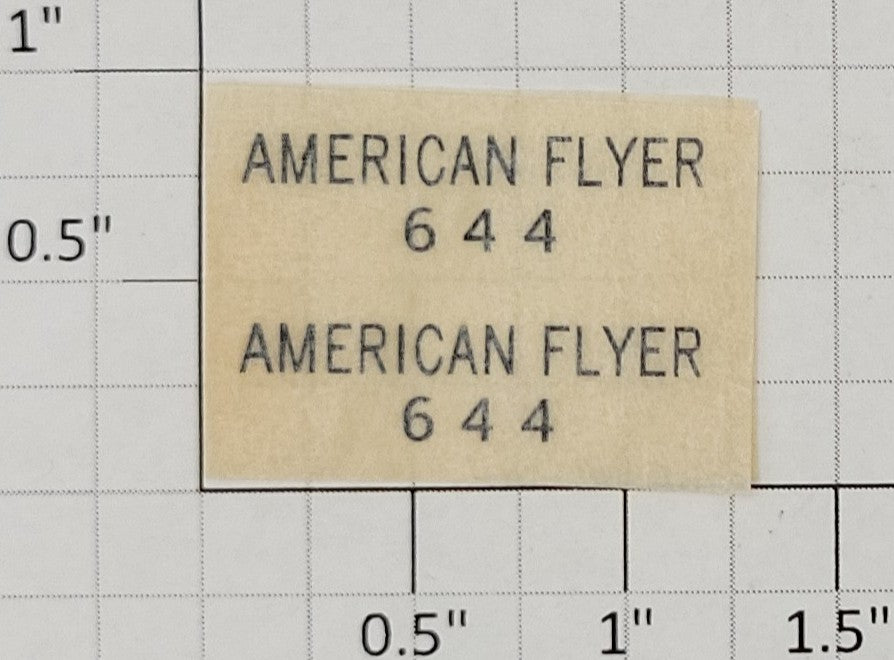American Flyer TRS0829-A Black 