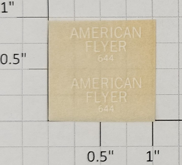 American Flyer TRS0829 White 
