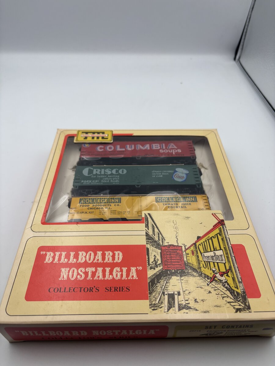 Trains of Texas 8714 Billboard Nostalgia Produce Shippers II (Pack of 3)