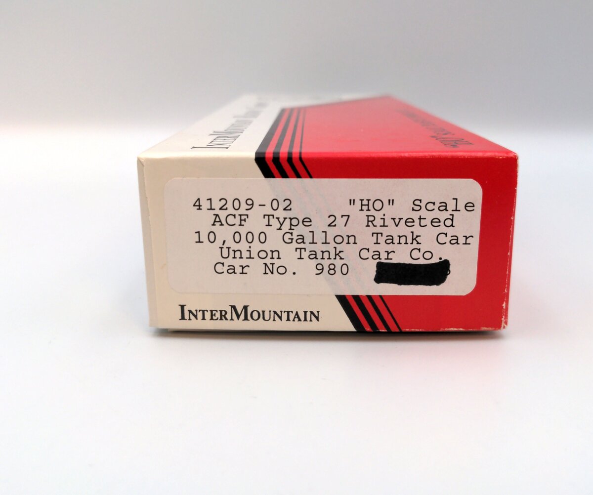 InterMountain 41209-02 HO ACF Type 27 10,000 G Union Tank Car UTLX #980