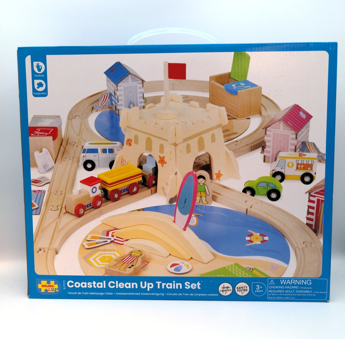 Big Jig Rails BJT073 Coastal Clean Up Train Set