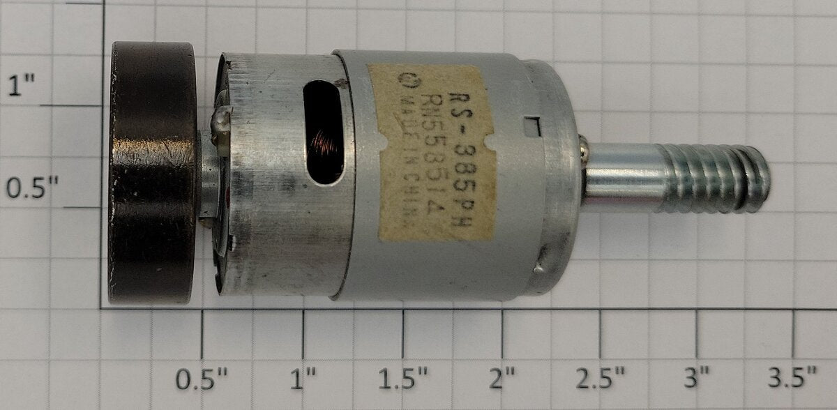 MTH BE-0000183 12 Volt DC Can Motor with Brass Flywheel