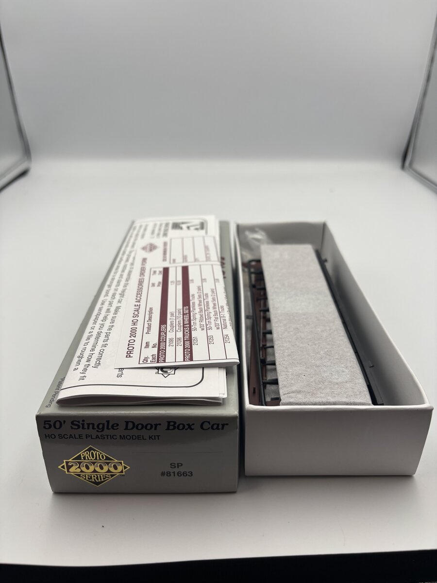 Proto 2000 81663 HO 50' Single Door Boxcar Model Kit