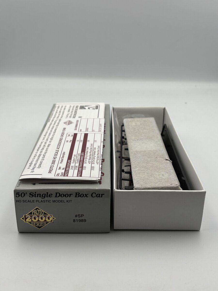 Proto 2000 81989 HO 50' Single Door Boxcar Model Kit