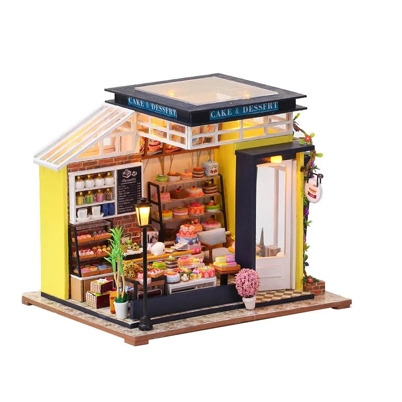 Know Me K1059 To Be With You Bakery Wooden DIY Miniature Kit