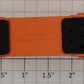Lionel 356-34 Orange Baggage Cart Truck with Painted Figure