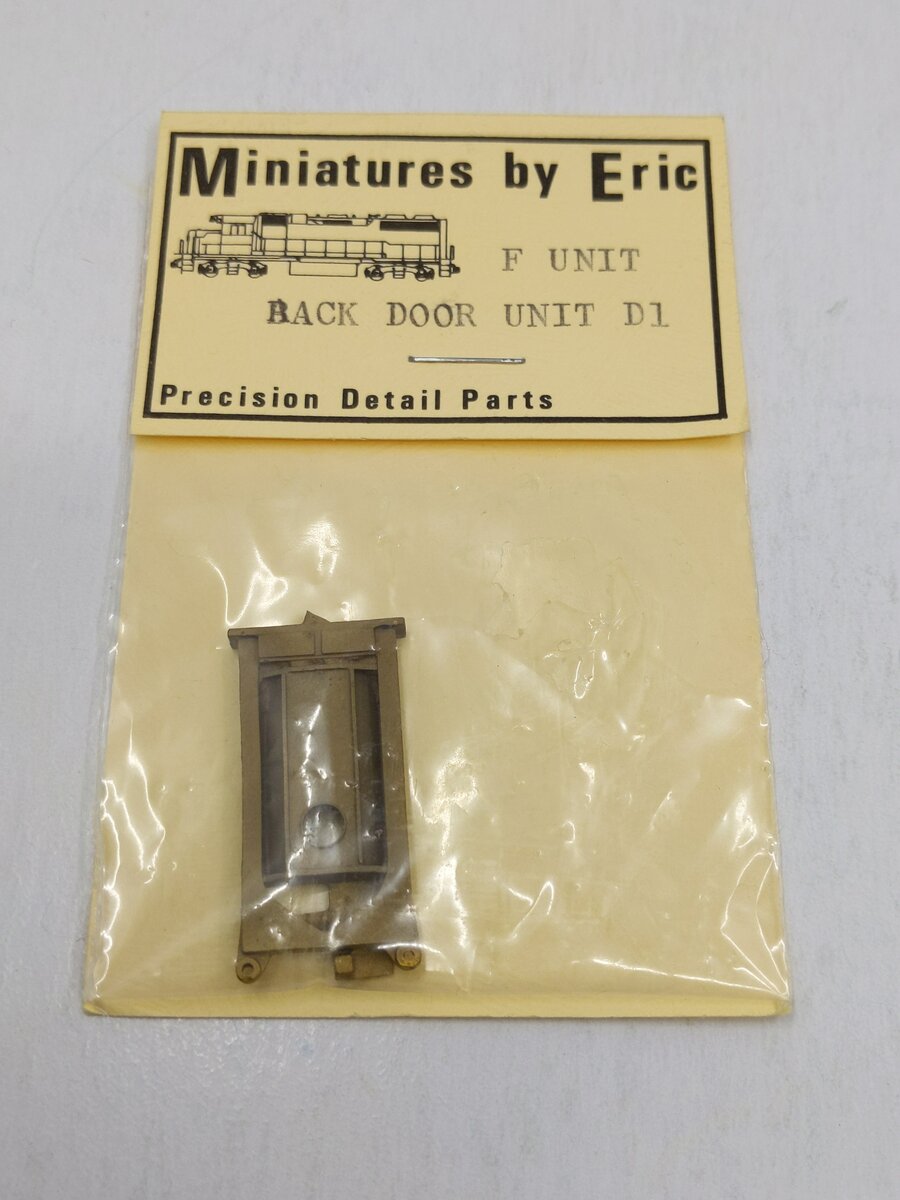 Miniatures By Eric D1 Brass F-Unit Back Door Unit