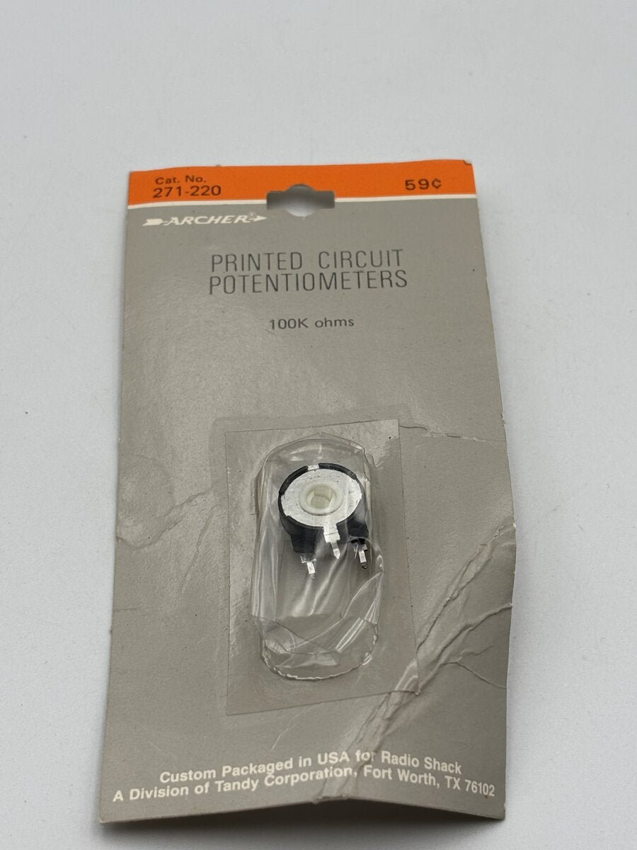 Archer 271-220 Printed Circuit Potentiometers