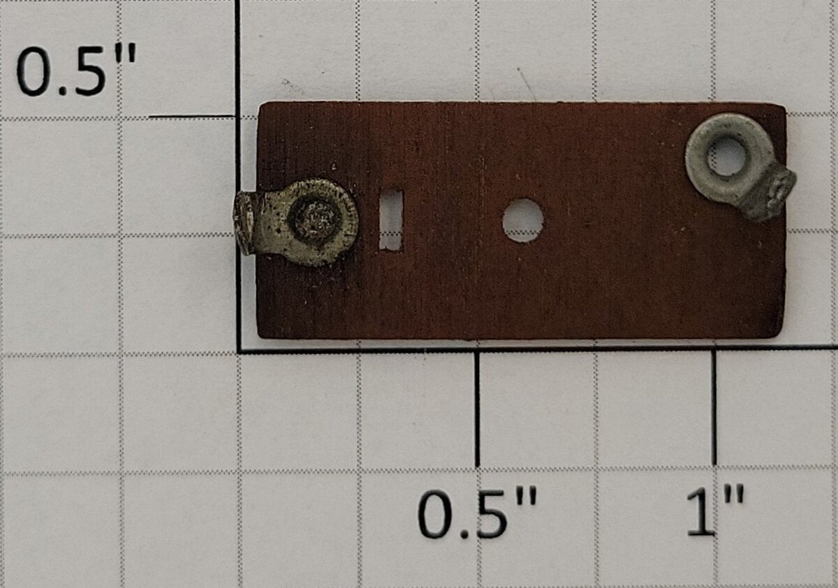 Lionel 100-43 E-Unit Switch Lever Back Plate