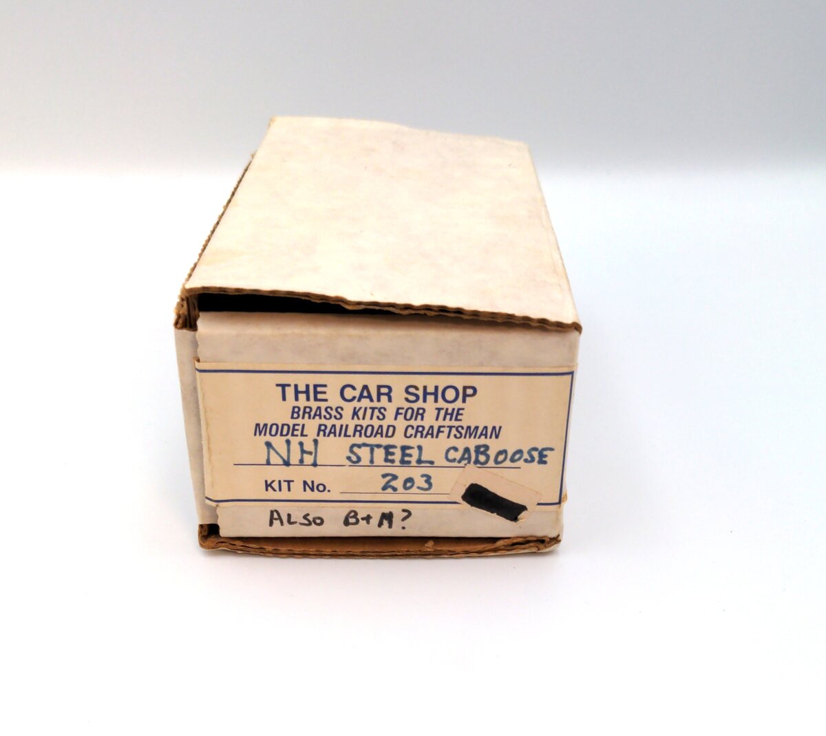 The Car Shop 203 HO New Haven Steel Caboose Kit