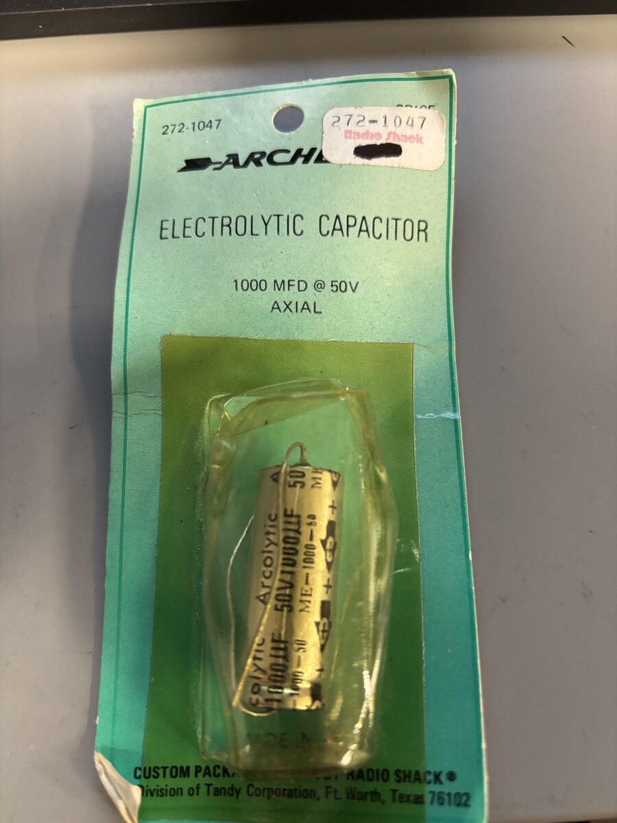 Archer 272-1047 Electrolytic Capacitor