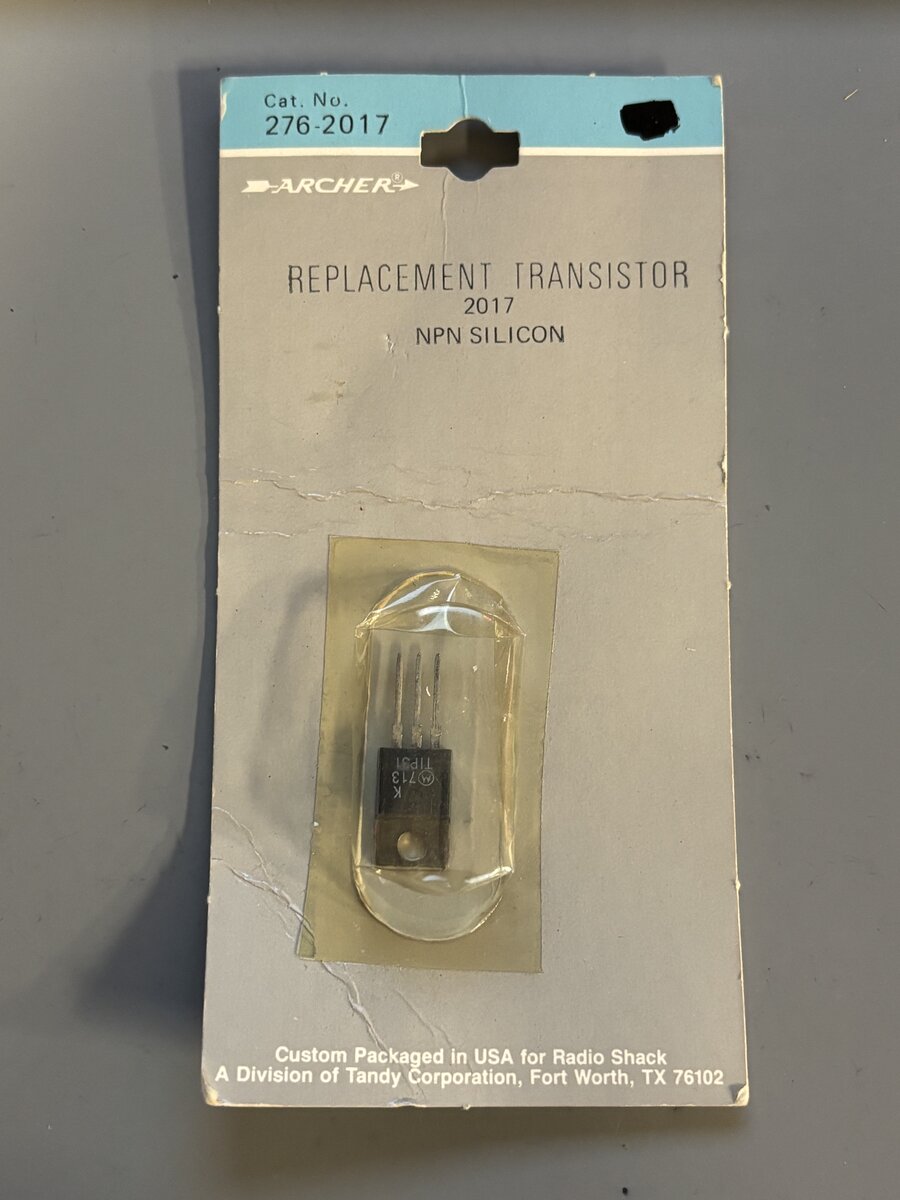 Archer 276-2017 Replacement Transistor