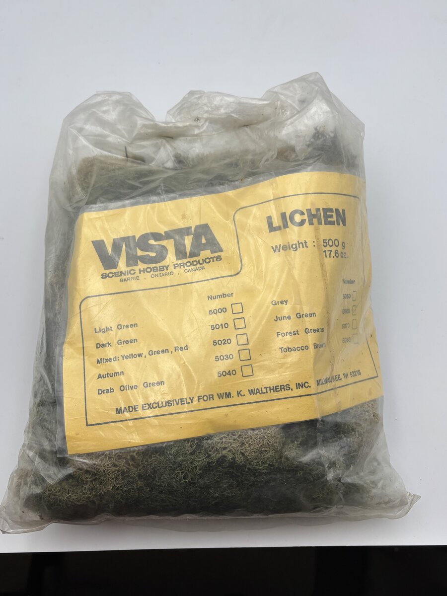 Vista Scenic Hobby Production 5060 Lichen June Green