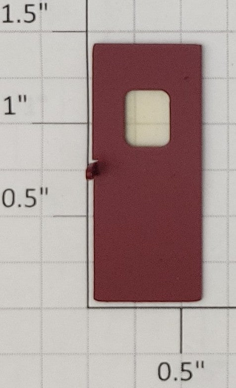 American Flyer DOOR174 735, 975 Red Left Hand Animated Station Coach Door
