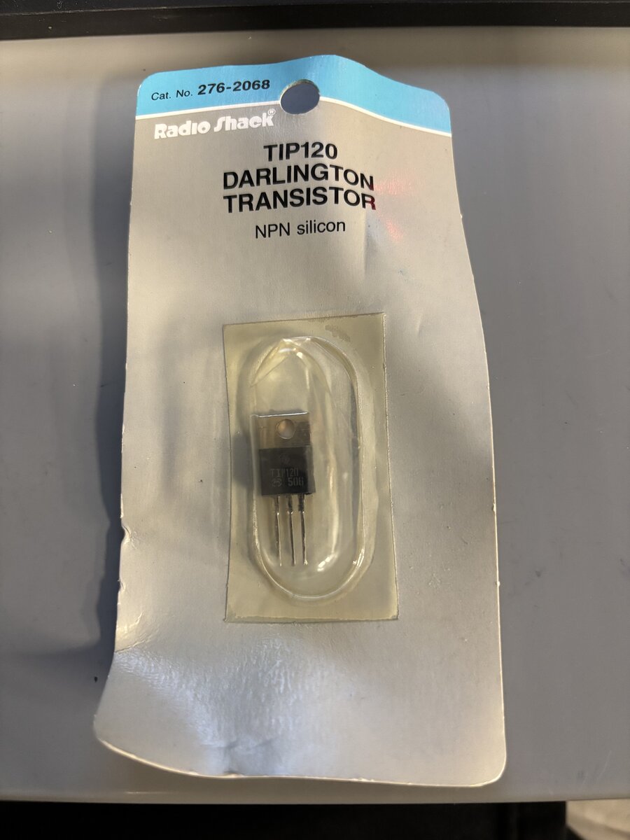 Radio Shack 276-2068 TIP120 Darlington Transistor