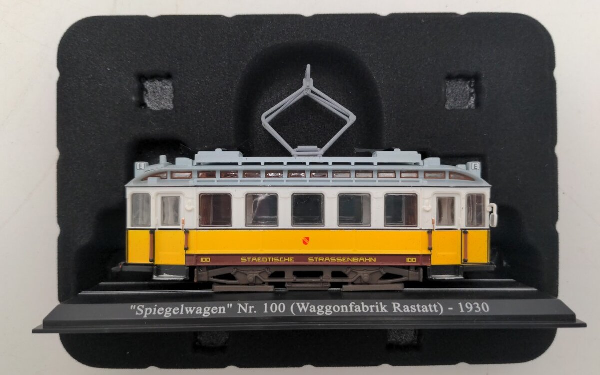 Editions Atlas 7519015 1:87 Scale Spielwagen Nr. 100 (Waggonfabrik Rastatt) 1930
