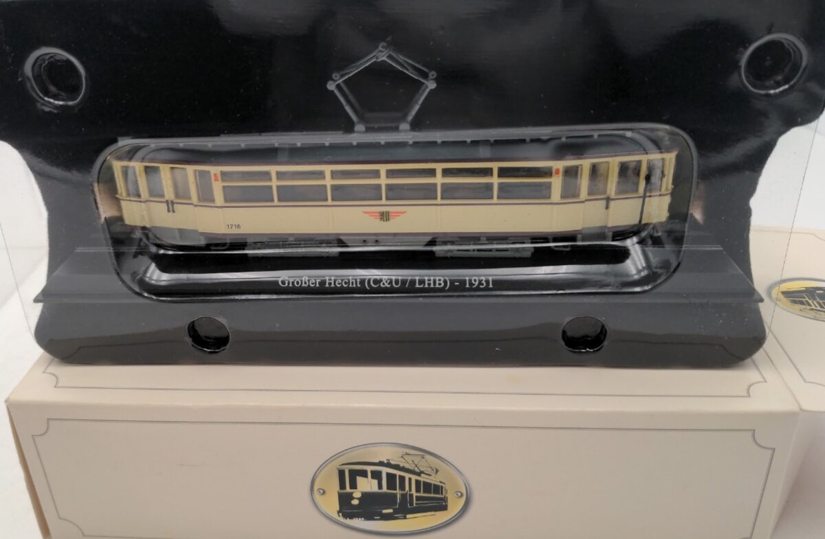 Editions Atlas 4648103 1/87 Scale Grober Hetch (C&U / LHB) 1931 Trolley
