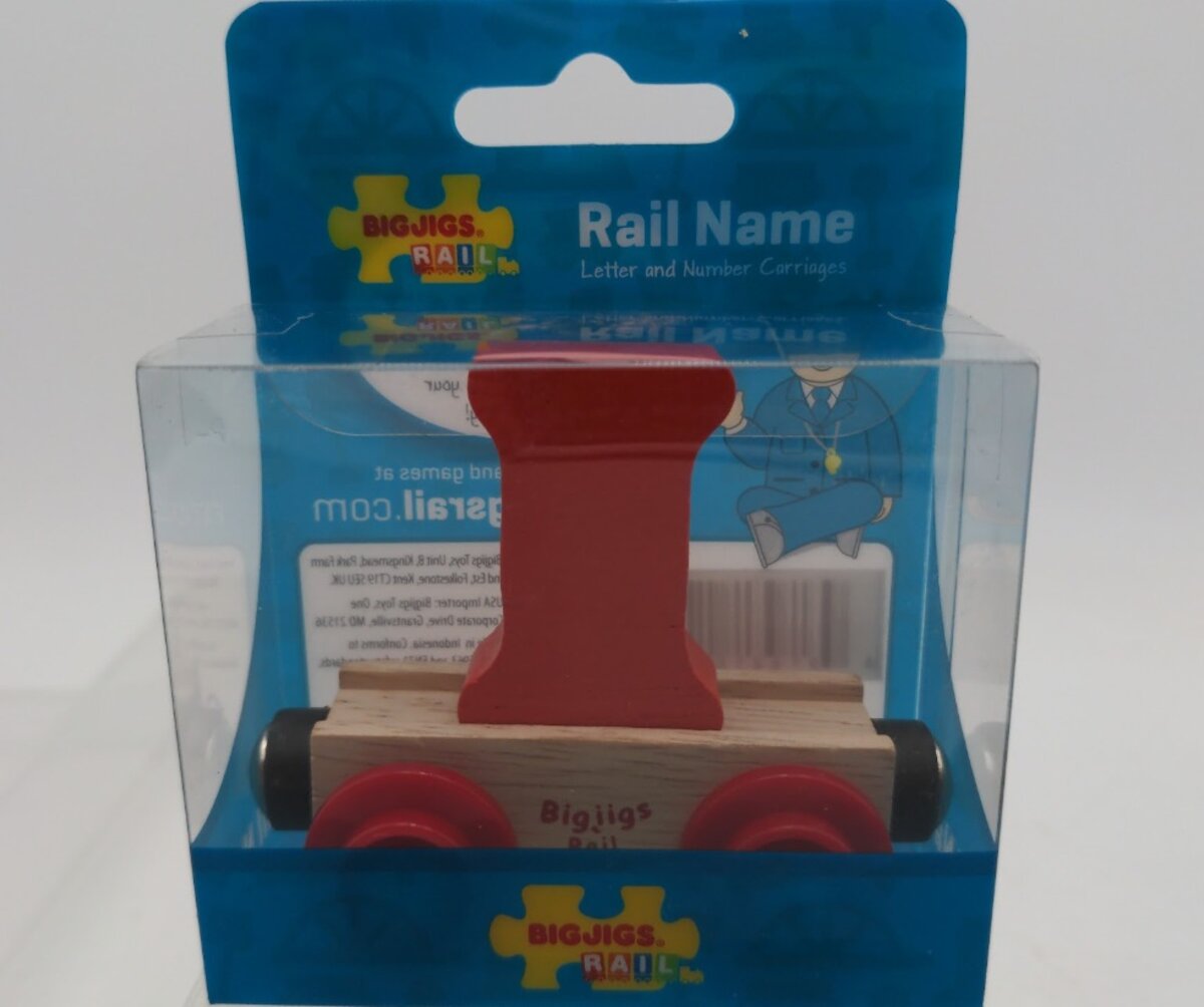 Big Jig Rails BR458 Rail Name Letter 