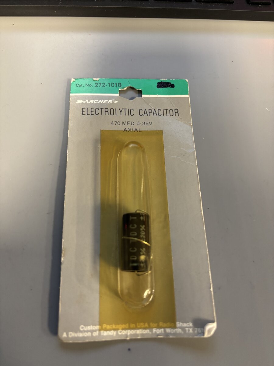 Archer 272-1018 Electrolytic Capacitor