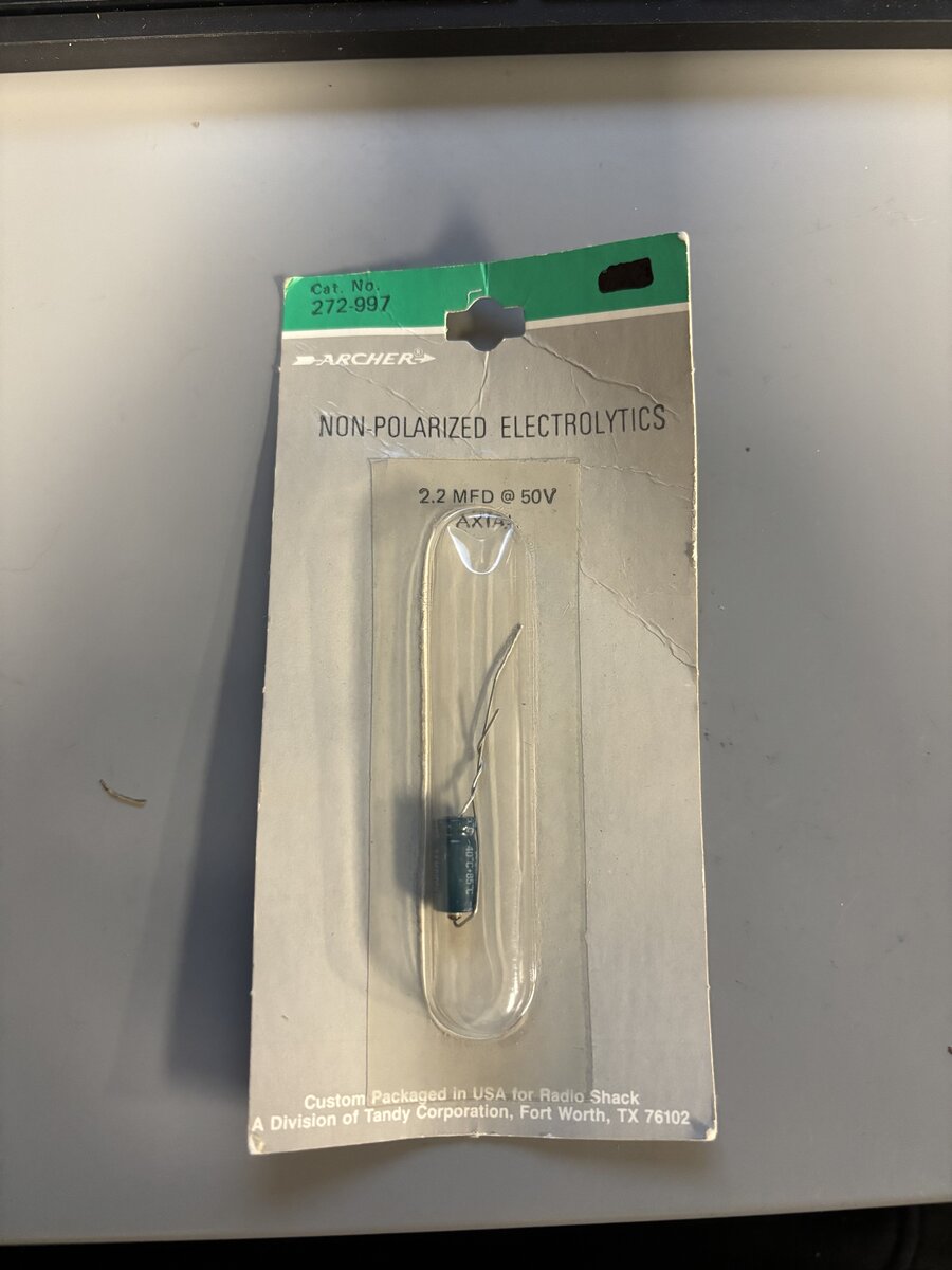 Archer 272-997 Non-Polarized Electrolytics
