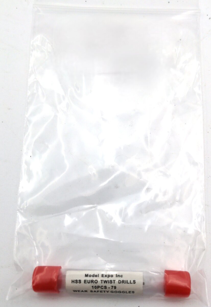Model Expo Tools 79 HSS Euro Twist Drills (10 Pieces)