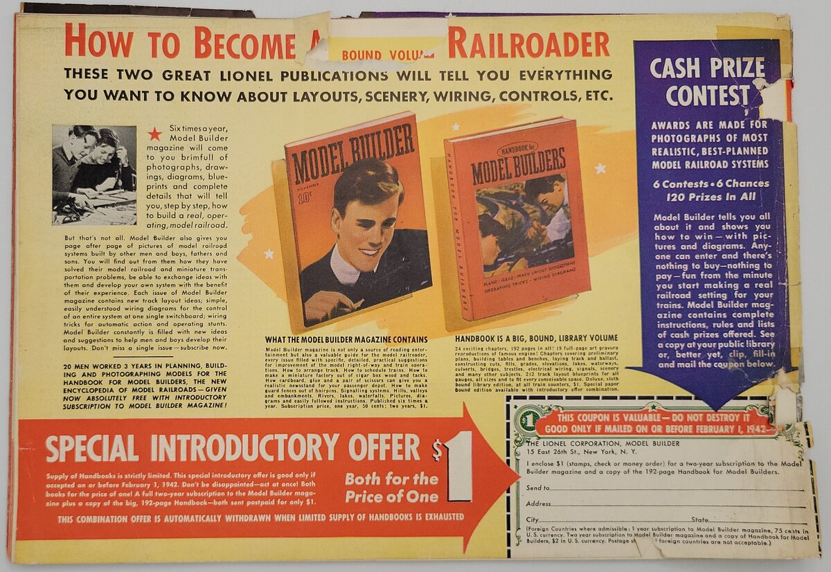 Lionel 1941-A Lionel 1941 Consumer Catalog