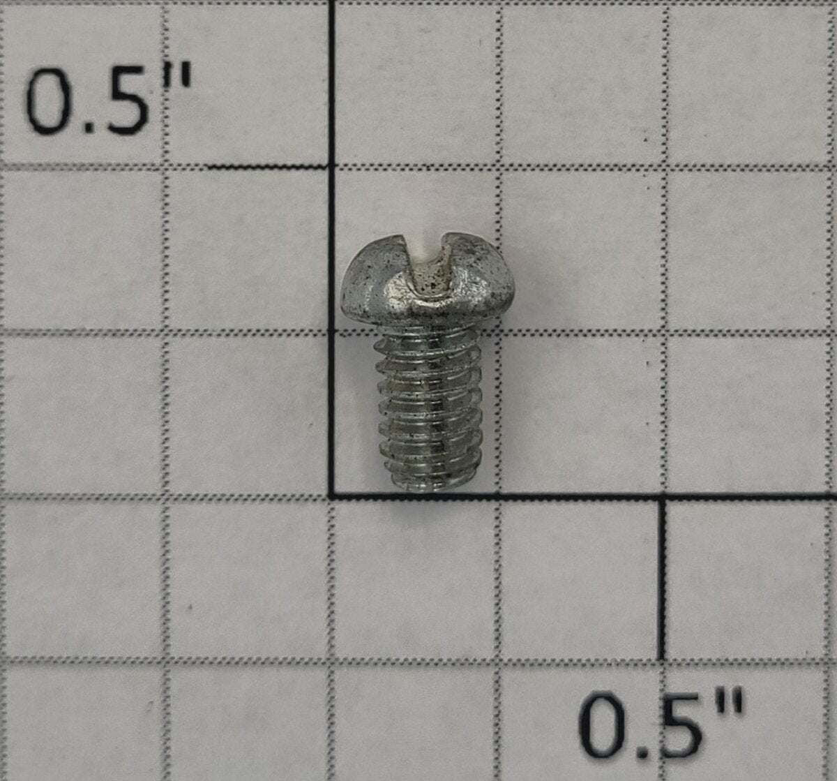 Acme 1210-57 #8-32 x 9/32" Slotted Round Head Machine Screw