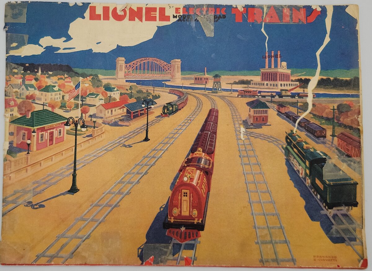 Lionel 1930-A Vintage Lionel 1930 Consumer Catalog