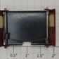 Acme 1210-001 Black Vestibule Doors with Red Spring loaded Sides