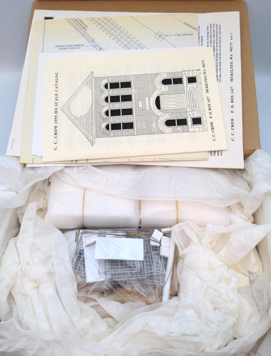 C. C. Crow 20 HOn3 The Ridgway Roundhouse Limited Run Building Kit