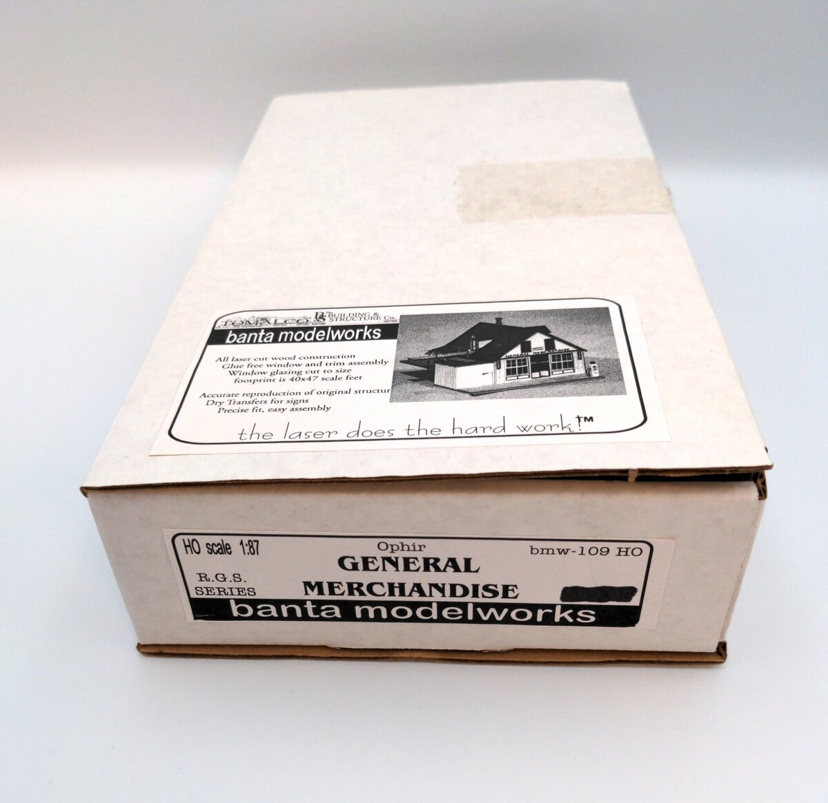 Banta Model Works bmw-109 HO General Merchandise Building Kit