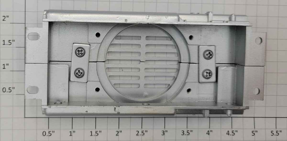 MTH FC-2101187 Silver RailKing Die-Cast Fuel Tank
