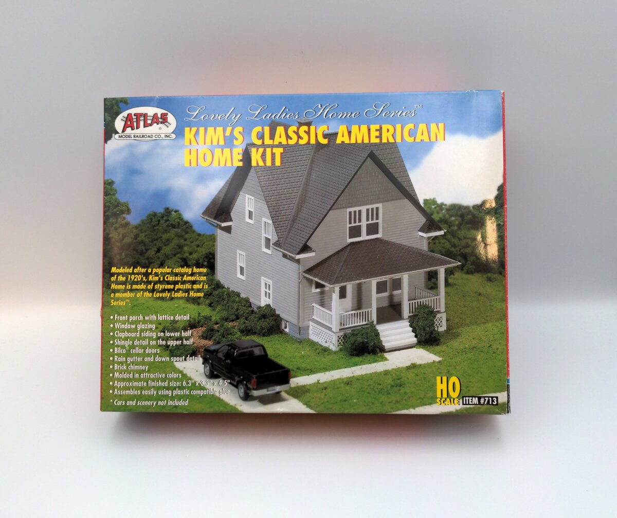 Atlas 712 HO Kim's Classic American Home Building Kit