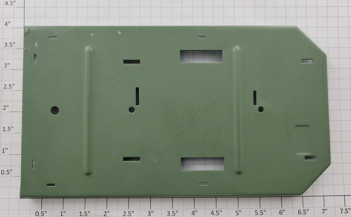 Lionel 219-68 Repainted Green Derrick Crane Cab Platform