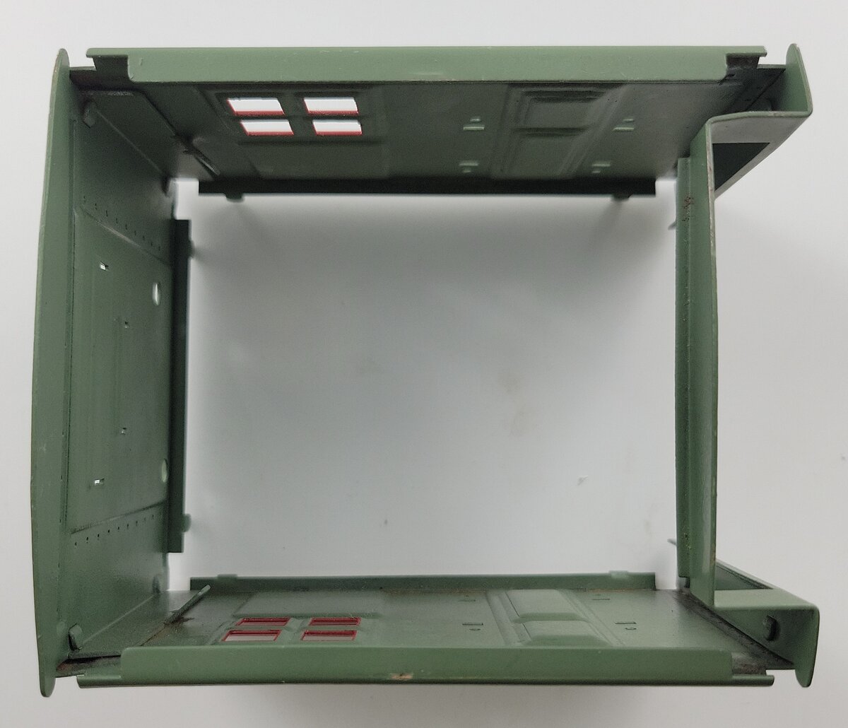 Lionel 219-99 Repainted Derrick Crane Car Green Cab