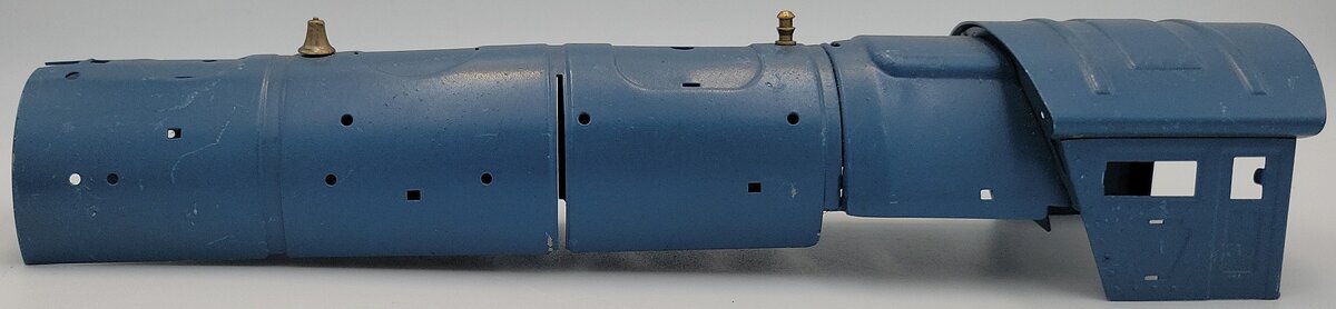 Lionel 1835E-20 Repainted Blue Boiler and Cab with Bell and Whistle