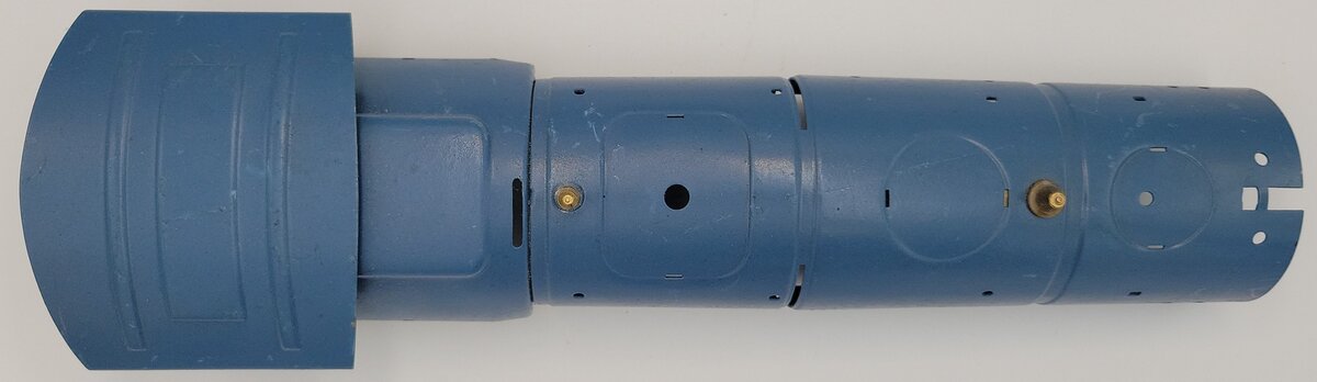 Lionel 1835E-20 Repainted Blue Boiler and Cab with Bell and Whistle