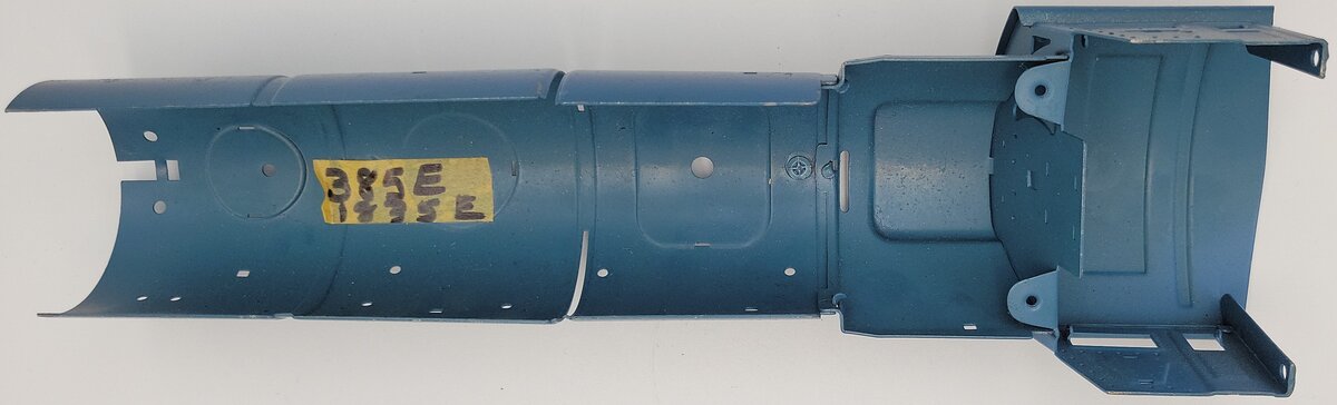 Lionel 1835E-20 Repainted Blue Boiler and Cab with Bell and Whistle
