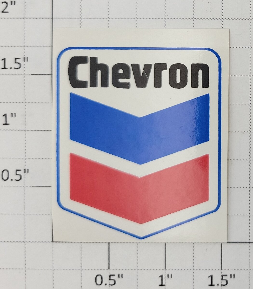 Acme ST-CVN Chevron Emblem Sticker Decal