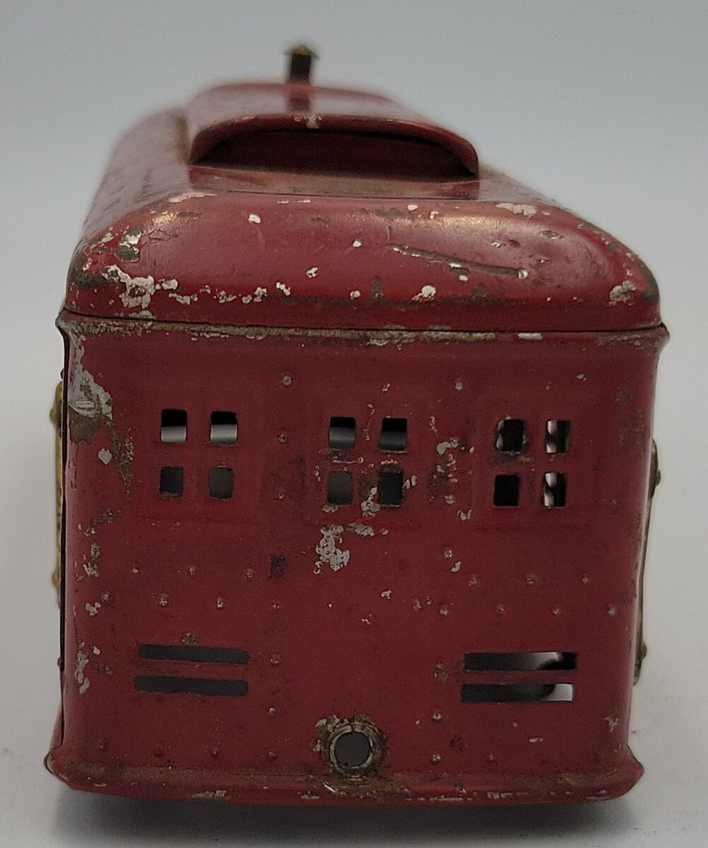 Lionel 248-1 Red Shell with Partial Brass Trim